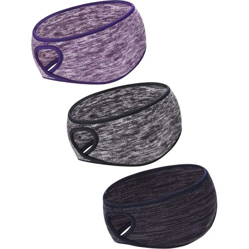 3 Pièces De Bandeaux De Queue-De-Cheval Bandeau D'hiver Pour Femmes Bandeau De Cache-Oreilles De Course Pour Sports De Plein Air De Femmes Et Filles, 3 Couleurs