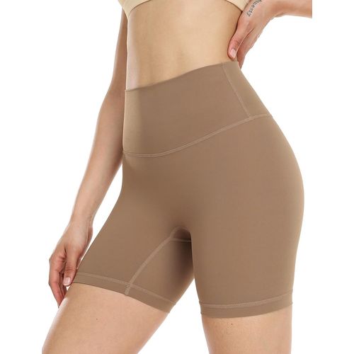Femme Poids Léger Short De Sport - Yoga Fitness Running Gym Pantalons Court Avec Poche Latérale