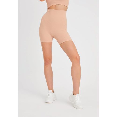 Pantalon De Cyclisme Court Pour Femme - Taille Haute - Pantalon De Sport - Sans Coutures - Opaque - Legging De Sport - Yoga - Fitness - Pour La Gym