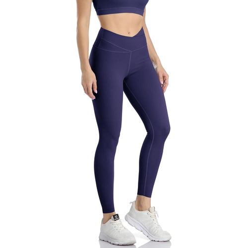 Leggings De Sport Pour Femme - Taille Haute Pantalon De Yoga, 7/8 Fitness Gym Leggins