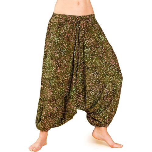 Sarouel Aladin, Textile De Qualité Exceptionnelle En Rayon Naturel Et Robuste, Design Wax Batik Artisanal