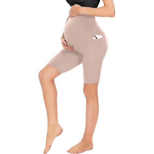 Short De Maternité Pour Les Femmes Avec Le Ventre Shorts De Cycliste Short De Yoga Avec Poches