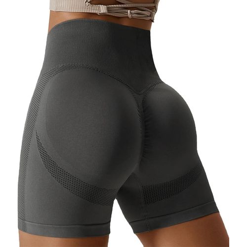 Short Sport Femme Push Up Short Legging Femme Taille Haute Pantalons Yoga Ete Pour Fitness Gym Tennis