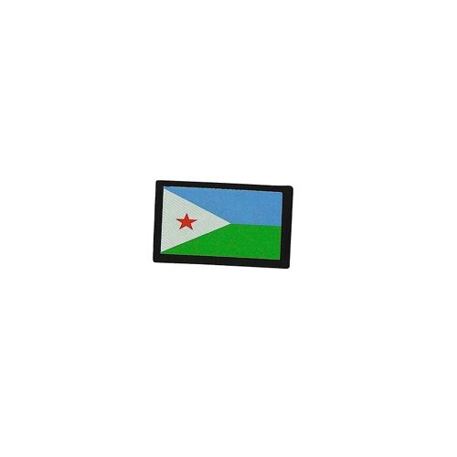 Patch Ecusson Brode Imprime Voyage Souvenir Backpack Drapeau Djibouti