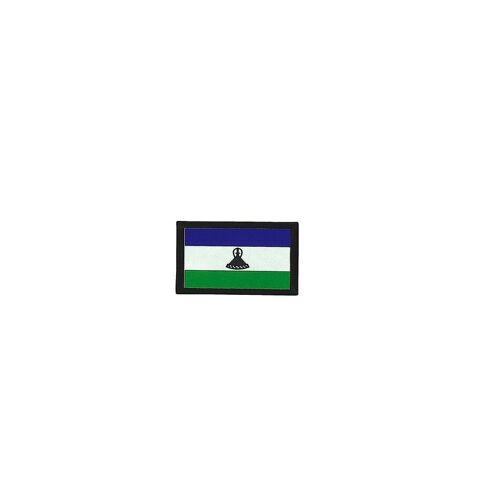 Patch Ecusson Brode Imprime Voyage Souvenir Backpack Drapeau Lesotho