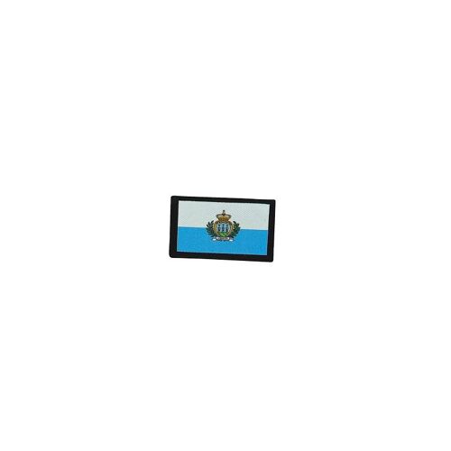 Patch Ecusson Brode Imprime Souvenir Backpack Drapeau Saint Marin San Marino