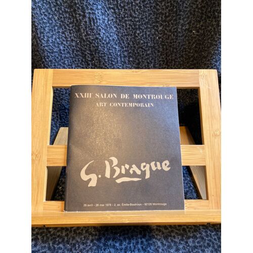 Xxiii Salon De Montrouge Art Contemporain G. Braque Plaquette Exposition 1978