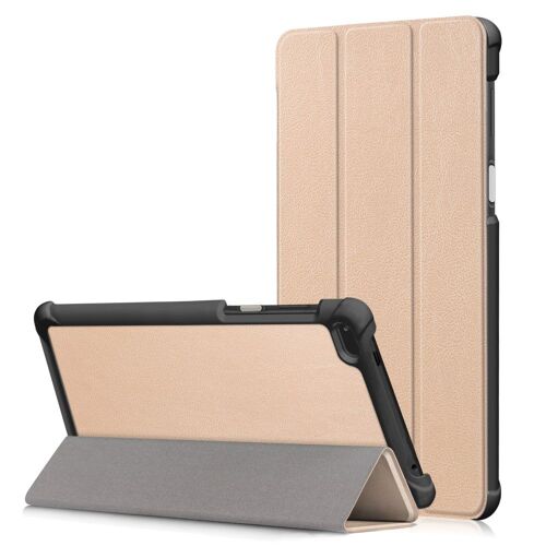 Etui Smart Tri-Fold gold pour lenovo Tab 7 Essential