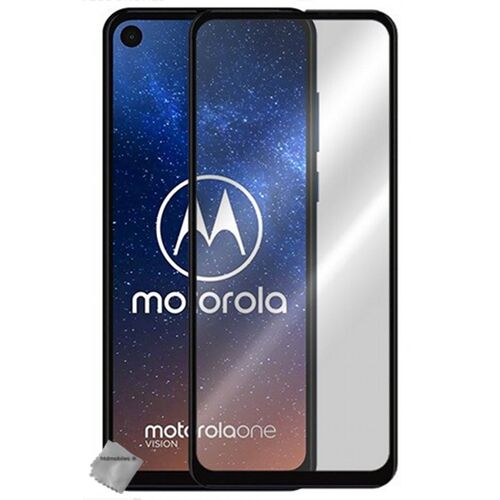 Film de protection verre trempe incurve integral pour Motorola One Vision - NOIR