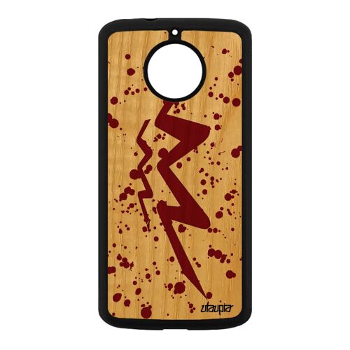 Coque Silicone Rigide Moto E4 Plus Bois Signe Du Zodiaque Verseau Motif Motorola Moto E4 Plus