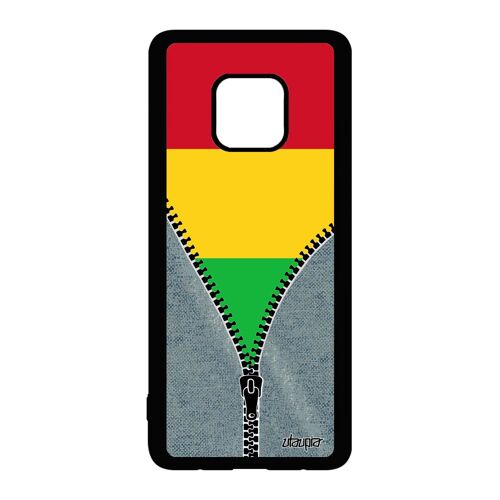 Coque Drapeau Mali Malien Huawei Mate 20 Pro Silicone Bumper Lya-L09 Basket Jo A
