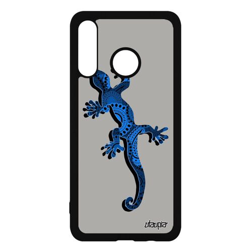 Coque Huawei P30 Lite Silicone Salamandre Anphibien Boheme Personnalisé Tribal A