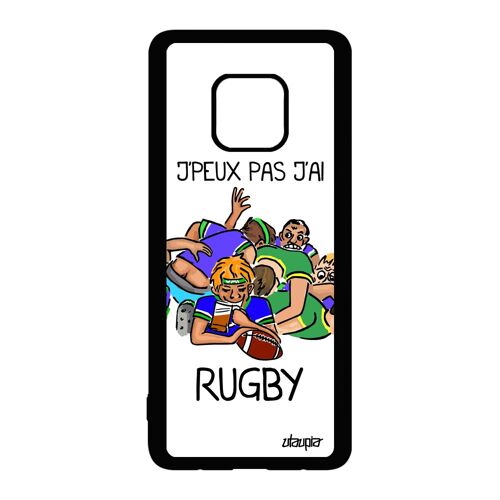 Coque Silicone Pour Mate 20 Pro J'peux Pas J'ai Rugby Portable Tpu Drole Huawei Mate 20 Pro