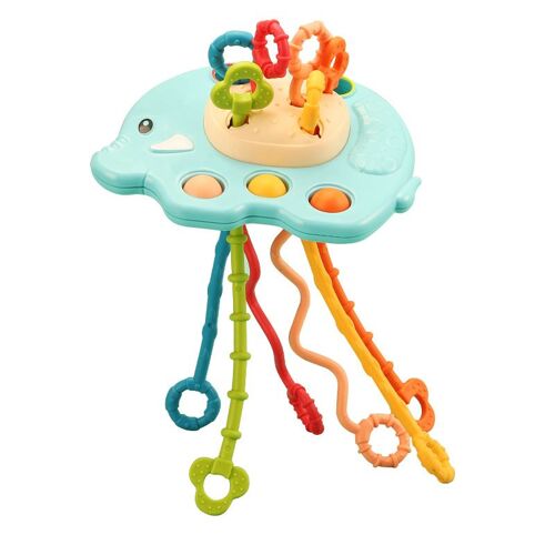 Jouets Sensoriels Pour Bébé 18 Mois, Jouets Montessori Pour Bébé, Jouet Jeux De Corde À Tirer, Jouets De Voyage,Cadeaux Pour Bébés