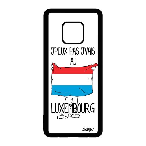 Coque Mate 20 Pro Silicone J'peux Pas J'vais Au Luxembourg Antichoc Metal Huawei Mate 20 Pro