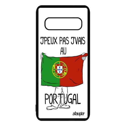 Coque J'peux Pas J'vais Au Portugal Galaxy S10 Silicone De Protection En Samsung Galaxy S10