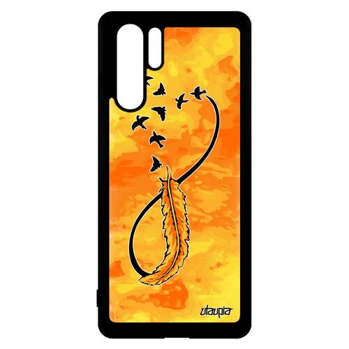 Coque Huawei P30 Pro silicone infini case antichoc ciel 4G dessin Jaune univers