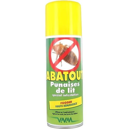 Abatout Laque Anti-Punaises de Lit Spécial Infestation Fogger 150ml