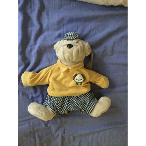 Sac A Dos Peluche Blue Spirit Bull Dog