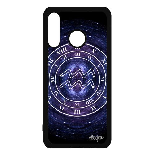Coque Pour Huawei P30 Lite Silicone Signe Astrologique Verseau Univers Motif De