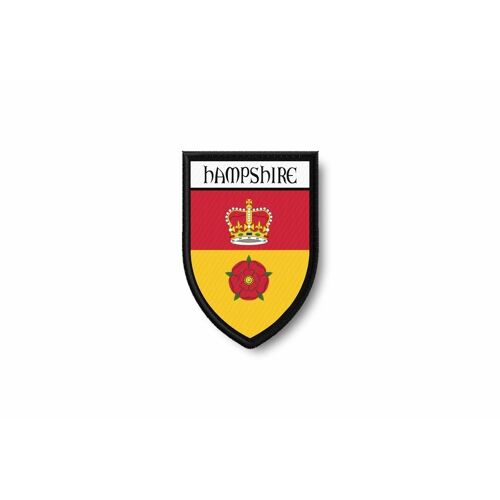 Ecusson Bord Brode Blason Imprime Thermocollant Ville Region Uk Hampshire