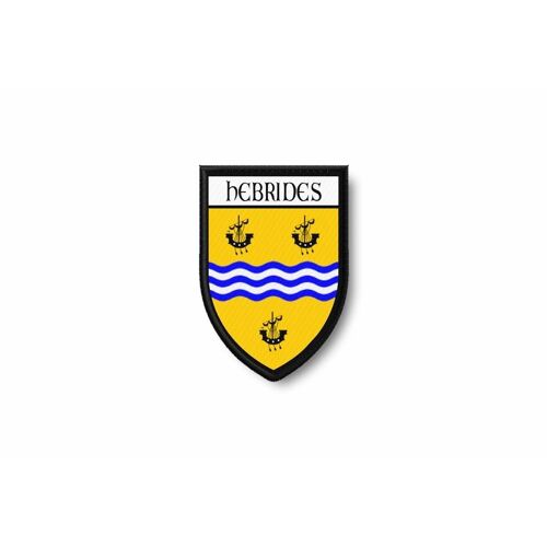 Ecusson Bord Brode Blason Imprime Thermocollant Ville Region Uk Hebrides