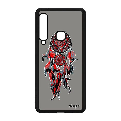 Coque Silicone Pour A9 2018 Attrape Reve Ethnique Maya Rouge Case Samsung Galaxy A9 2018