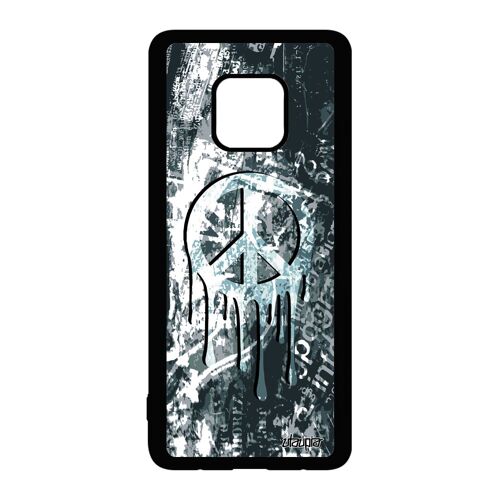 Coque Huawei Mate 20 Pro Silicone Peace And Love Portable Symbole Reggae Espoir