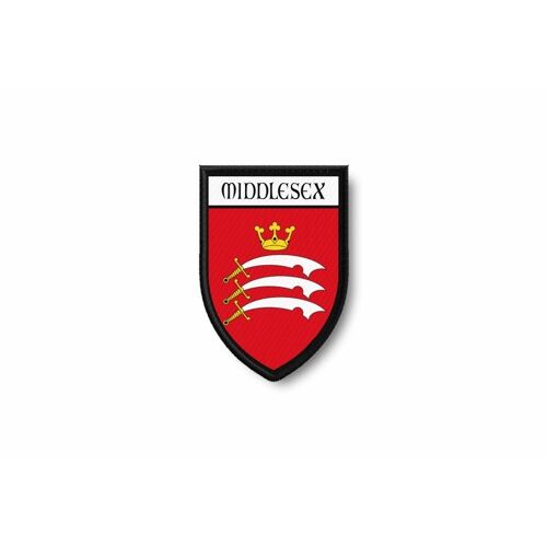 Ecusson Bord Brode Blason Imprime Thermocollant Ville Region Uk Middlesex