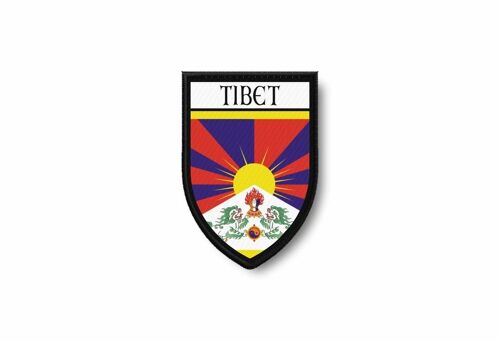 Patch Patches Emblem Iron On Glue Print Flag World Crest Tibet