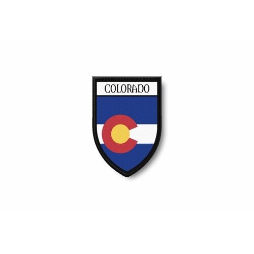 Patch Patches Emblem Iron On Glue Print Flag World Crest Usa Colorado