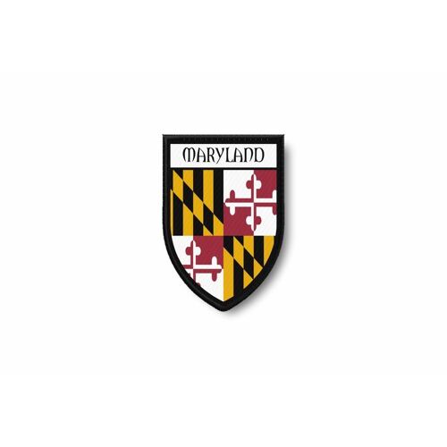 Patch Patches Emblem Iron On Glue Print Flag World Crest Usa Maryland