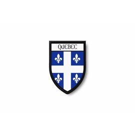 Patch Patches Emblem Iron On Glue Print Flag World Crest Canada Quebec