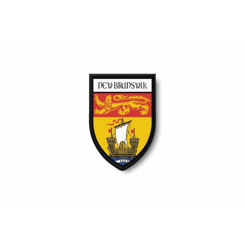 Patch Patches Emblem Iron On Glue Print Flag World Canada New Brunswick