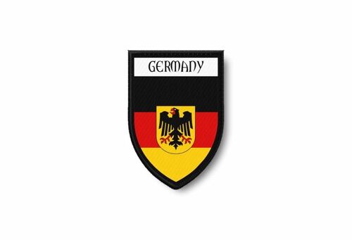 Patch Patches Emblem Iron On Glue Print Flag World Crest Germany Eagle