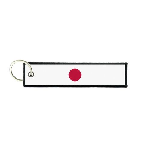 Port Cles Clef Cle Homme Femme Tissu Brode Imprime Drapeau Japon Japonais