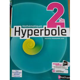 Mathématiques Hyperbole 2de 2019