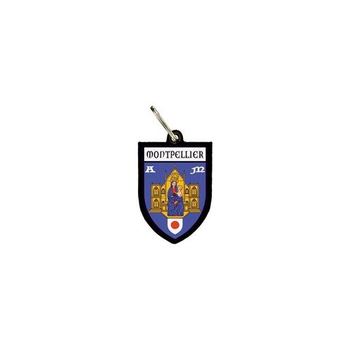 Porte Cles Clefs Cle Drapeau Collection Ville Blason Montpellier 34