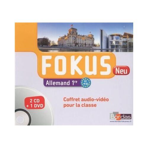 Fokus Neu Allemand 1ère Coffret Audio-Vidéo Pour La Classe