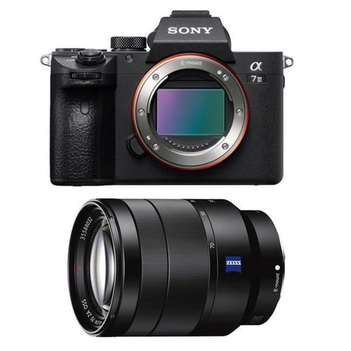 Sony Alpha 7 III reflex 24 mpix + Objectif SEL 24-70MM F4