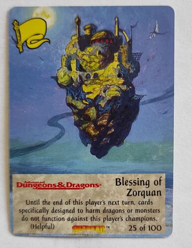 Spellfire - Blessing Of Zorquan - 25/100 - First Edition - Anglais