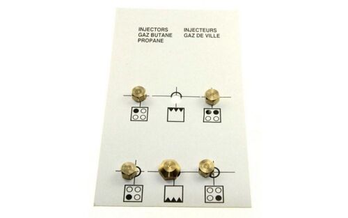 SACHET INJECTEURS GAZ BUTANE FOUR Ø 0.8 POUR CUISINIERE BEKO - 4431910026