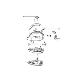 FER A REPASSER COMPLET POUR PETIT ELECTROMENAGER ELECTROLUX - 4055280491