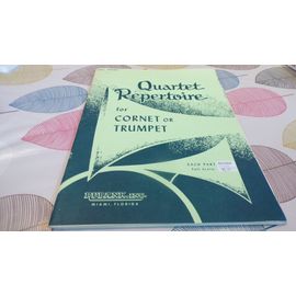 Quartet Repertoire For Cornet Or Trumpet