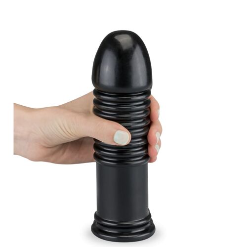 Plug Xxl Strié Pour Insertion Anale Extrême