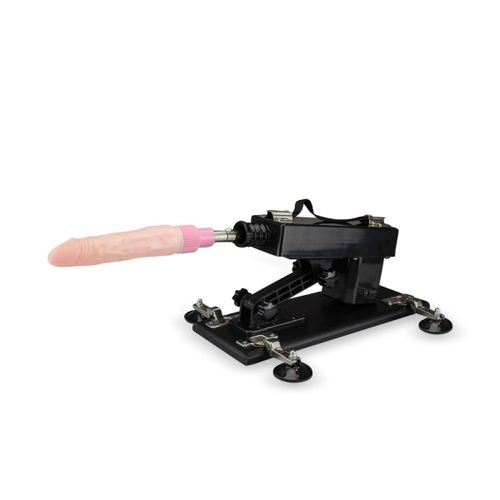 Fucking Machine Anal Ou Vaginal Avec 4 Godes