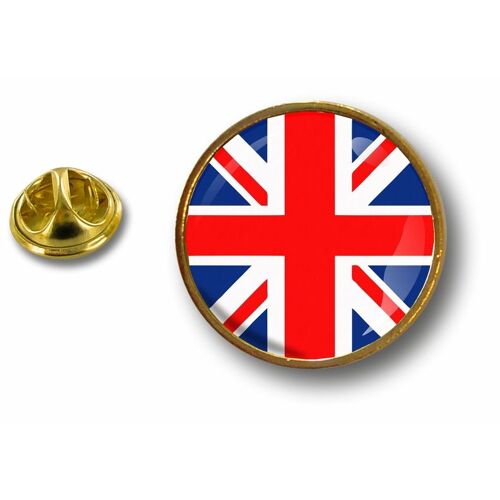 Pins Pin Badge Pin's Metal Button Drapeau Uk Royaume Uni Anglais Union Jack