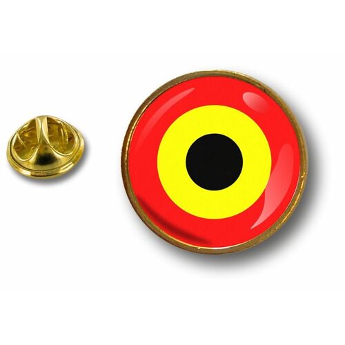 Pins Pin Badge Pin's Metal Button Drapeau Cocarde Air Force Militaire Belgique