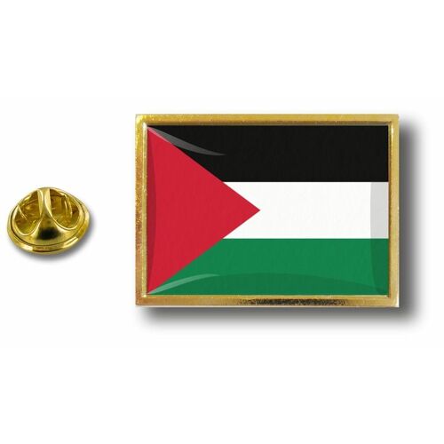 Pins Pin Badge Pin's Metal Epoxy Pince Papillon Drapeau Palestine Palestinien