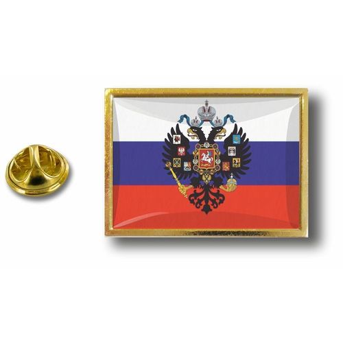 Pins Pin Badge Pin's Metal Epoxy Avec Pince Papillon Drapeau Russie Russe Aigle